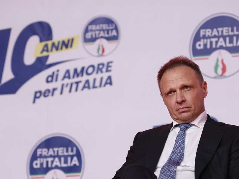 Il ministro dell'Agricoltura Francesco Lollobrigida (Ansa)