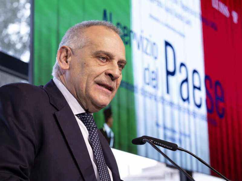 Il nuovo prefetto di Roma Lamberto Giannini (foto Ansa)
