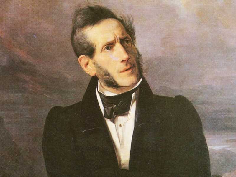 Giuseppe Molteni, “Ritratto di Alessandro Manzoni”, 1831 (Wikipedia)