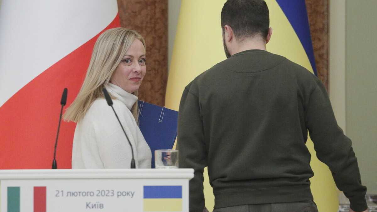 Immagine di Zelensky a Roma certifica il successo della tenacia di Meloni