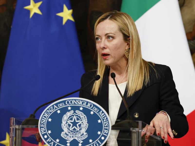 Giorgia Meloni (Ansa)