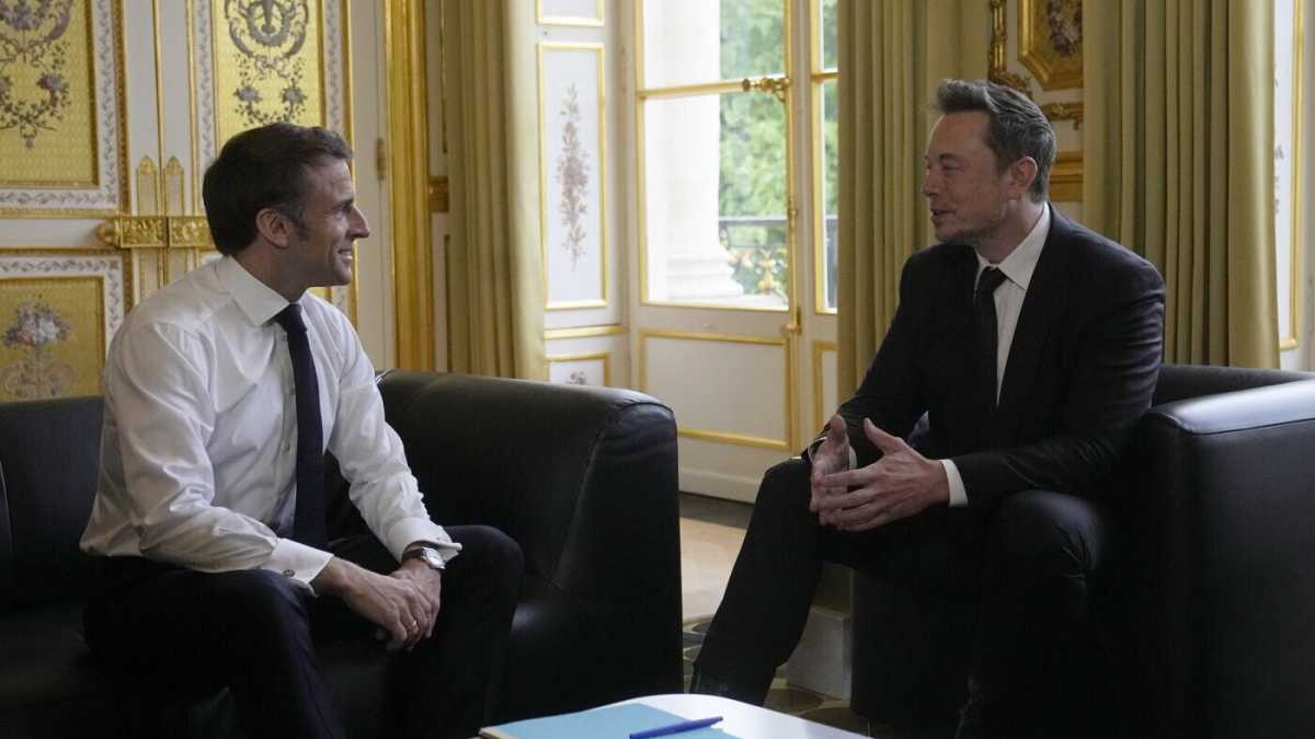 Immagine di A Parigi Musk incontra Macron e discutono di molti progetti per rilanciare la Francia