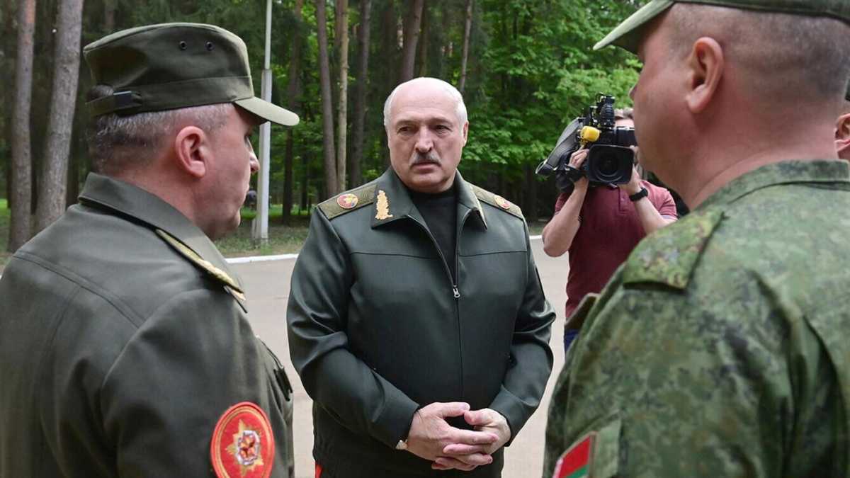 Immagine di Lukashenka è ricomparso