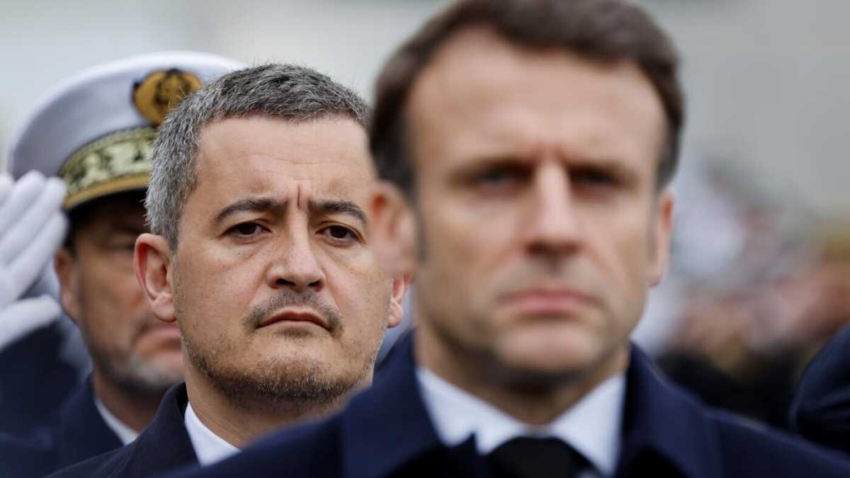 Immagine di Darmanin prende Meloni come esempio del fallimento della destra francese sui migranti