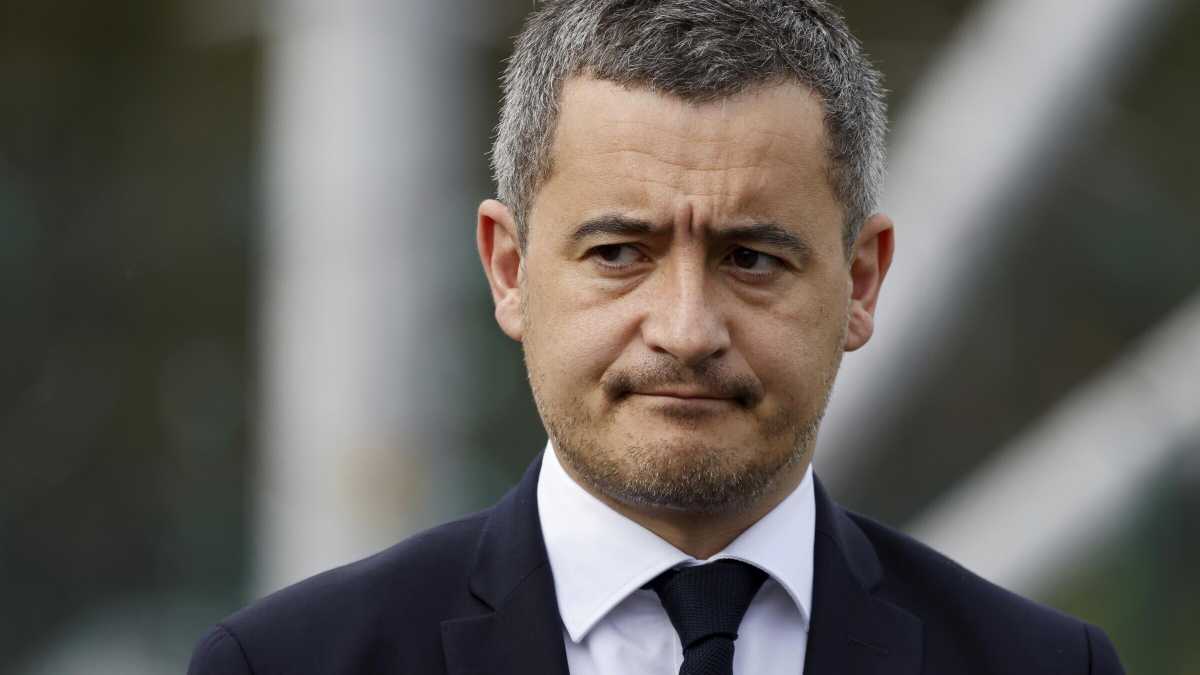 Immagine di Macron e Darmanin tra europee e presidenziali francesi. Il ricasco su Meloni