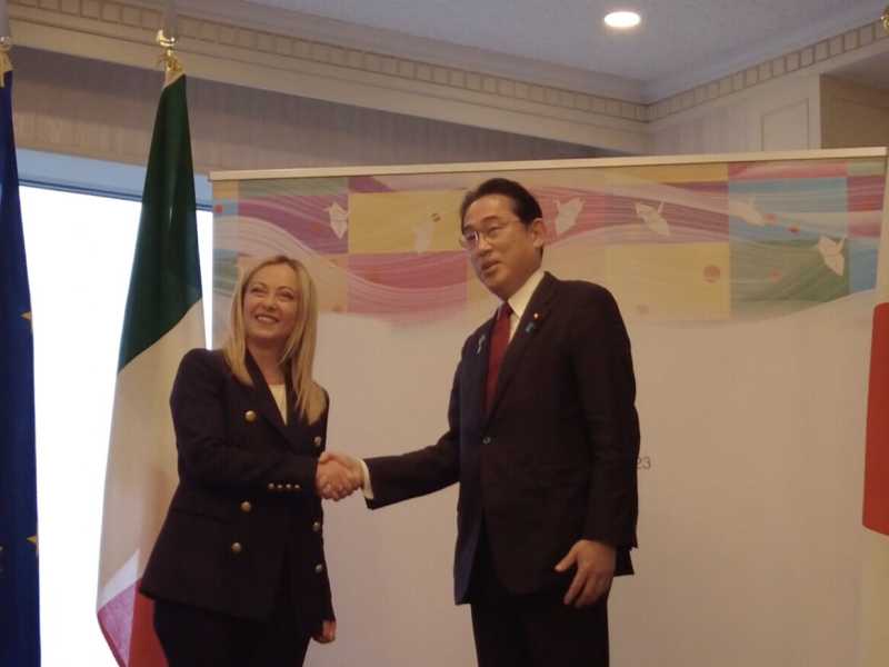 Meloni e Kishida aprono il G7 in una Hiroshima sempre più in lockdown