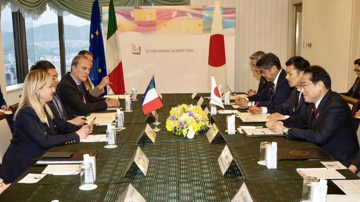 Immagine di Al G7 della guerra e del nucleare ogni cosa parla della Cina