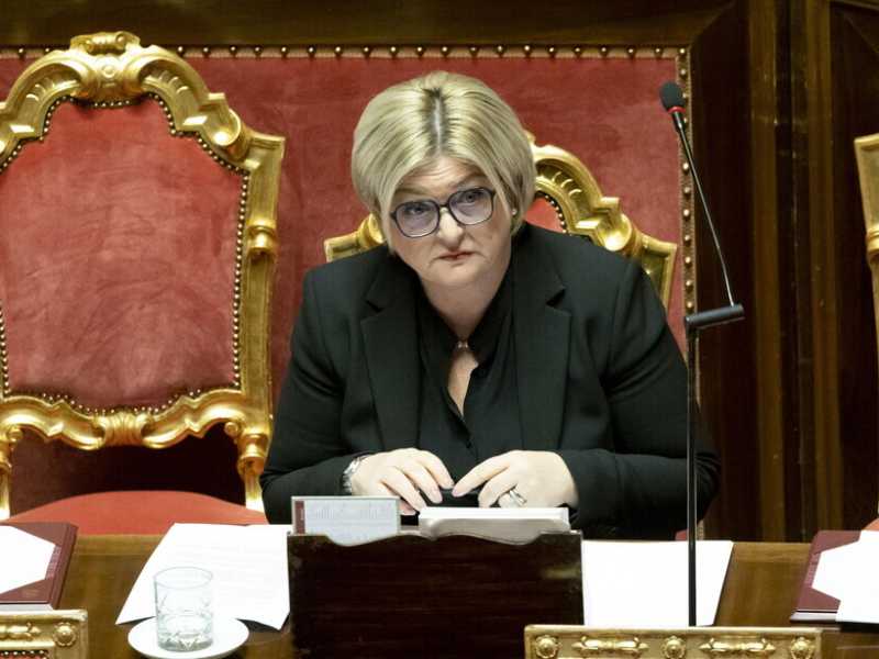 La ministra del Lavoro Marina Calderone (Ansa)