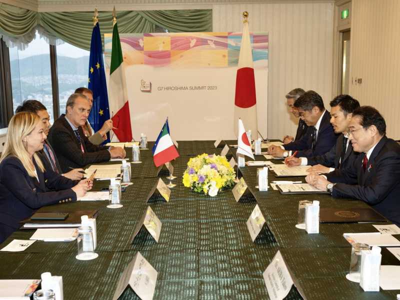 Al G7 della guerra e del nucleare ogni cosa parla della Cina