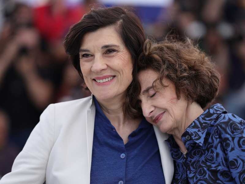 <span style="color: rgb(8, 8, 8); font-family: Lato, sans-serif; font-size: 14px;">Catherine Corsini sul red carpet di Cannes (Andreas Rentz / Getty Images)</span>
