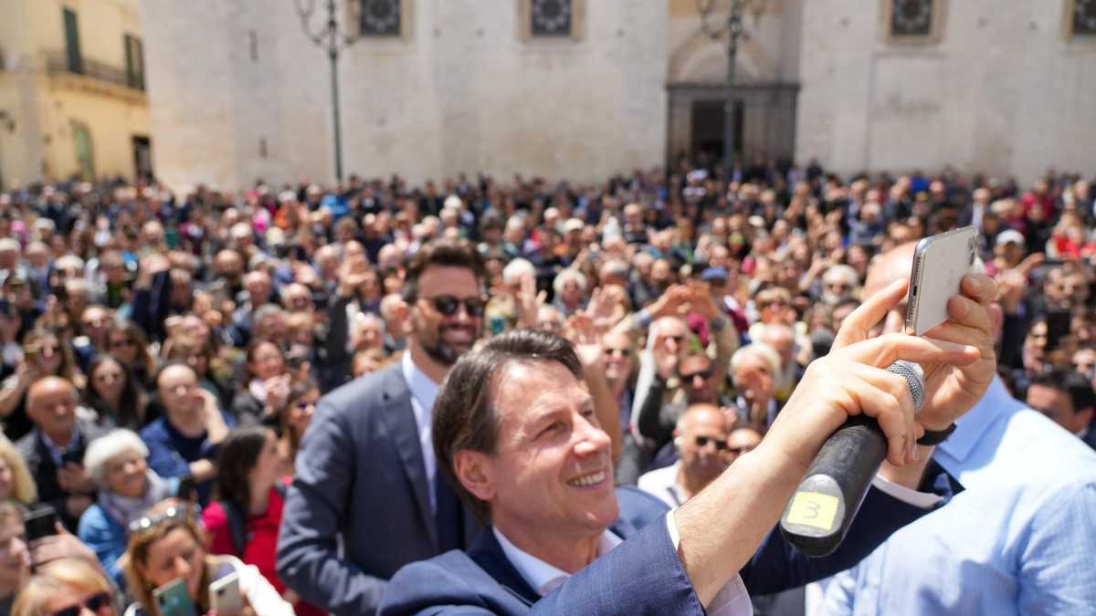 Immagine di Conte: "La Rai era al 70 per cento del Pd e accusano me di filare con Meloni?"