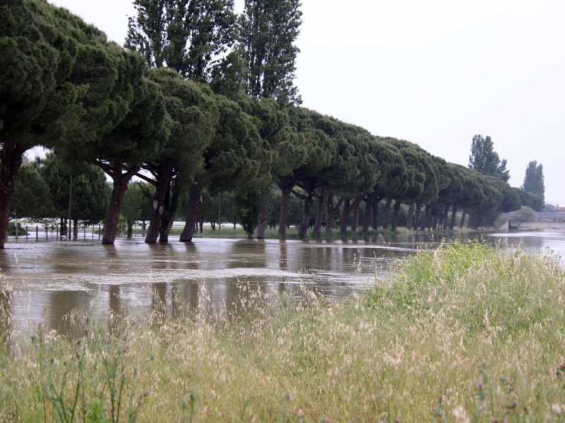 La situazione nel Ravennate (Ansa)