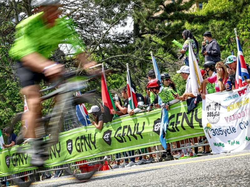 Viaggio a pedali nell'Italia alla Gran fondo di New York
