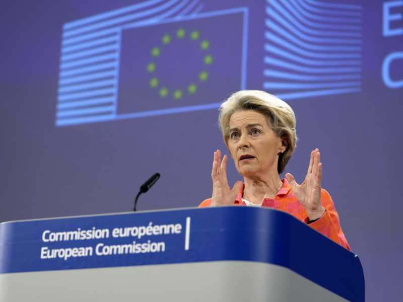 Ursula von der Leyen (LaPresse)