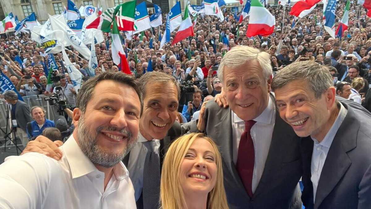 Immagine di La destra alla riconquista di Catania. Il comizio di Meloni per Trantino