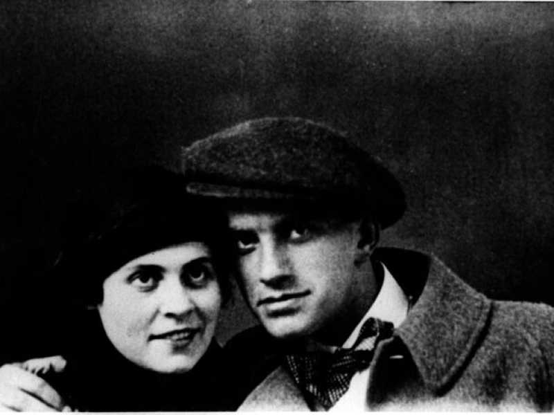 Lilja Brik e Vladimir Majakovskij (Wikipedia)