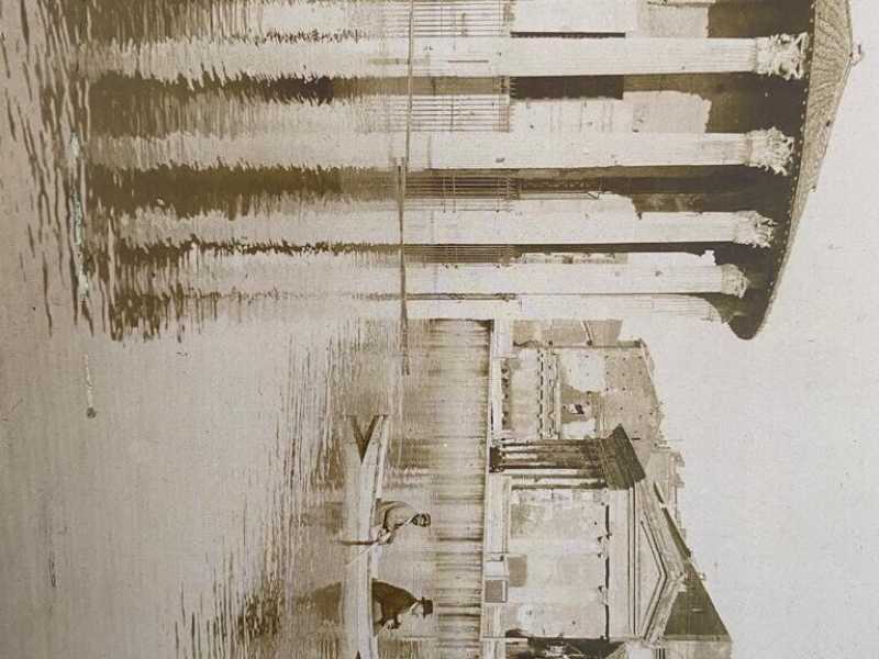 La piena del Tevere del 1870 (Museo di Roma, Archivio Fotografico) &nbsp;<br />