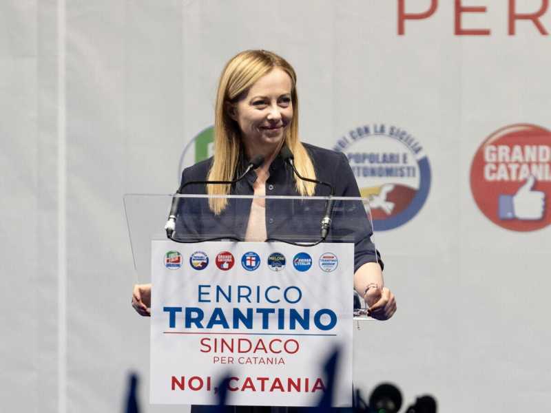 Giorgia Meloni (Ansa)