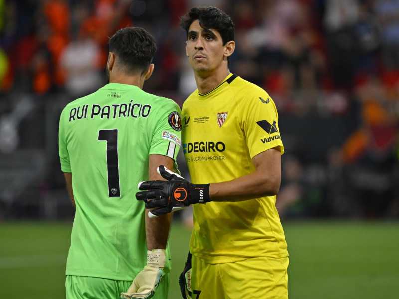 Rui Patricio e Bono (LaPresse)