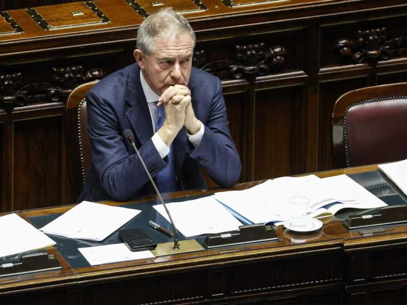 Il ministro delle Imprese Adolfo Urso (Ansa)