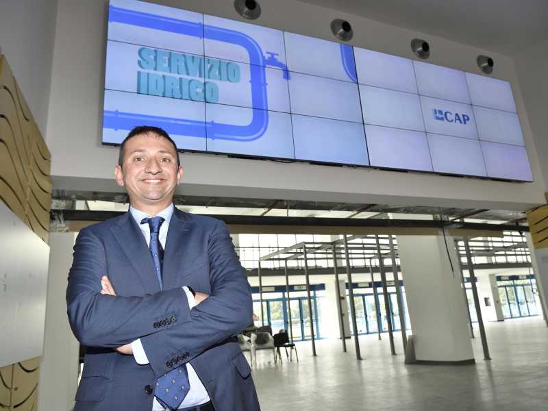 Alessandro Russo, amministratore delegato di Cap (Ansa) <br />