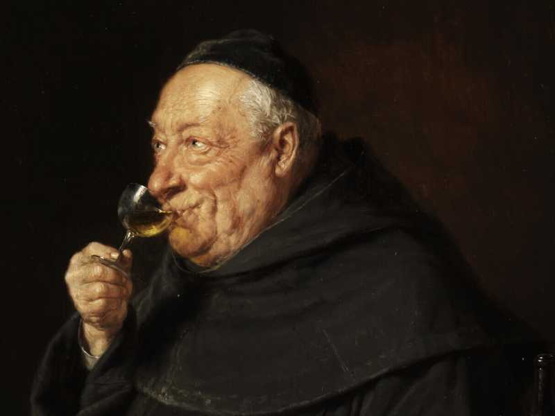 Eduard von Grutzner, "Il Connoisseur" (Wikipedia)