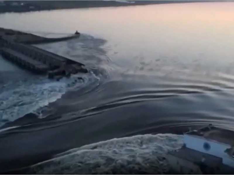 La diga e Putin che risponde con una mossa molto distruttiva e poco sensata alla controffensiva di Kyiv
