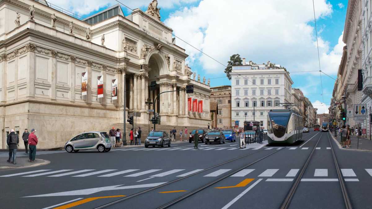 Immagine di Le comiche romane: una tramvia senza tram