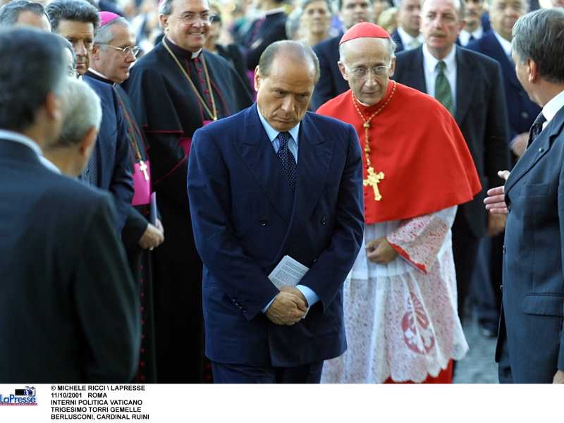 Ruini al Foglio: "Con la morte di Berlusconi perdo un amico intelligente e generoso"