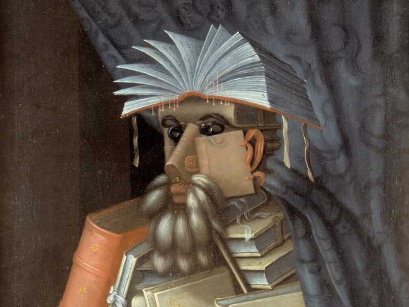 Arcimboldo, "Il bibliotecario"
