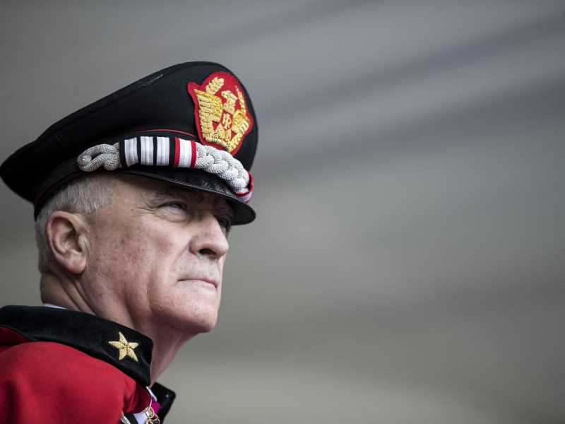 Tullio Del Sette nel 2013 (Foto Ansa)&nbsp;<br />