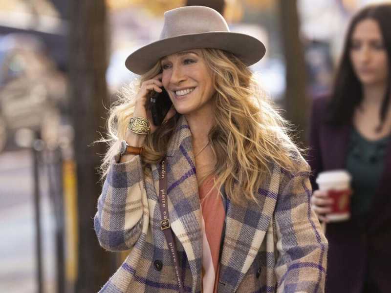 Una scena di "And Just Like That 2"