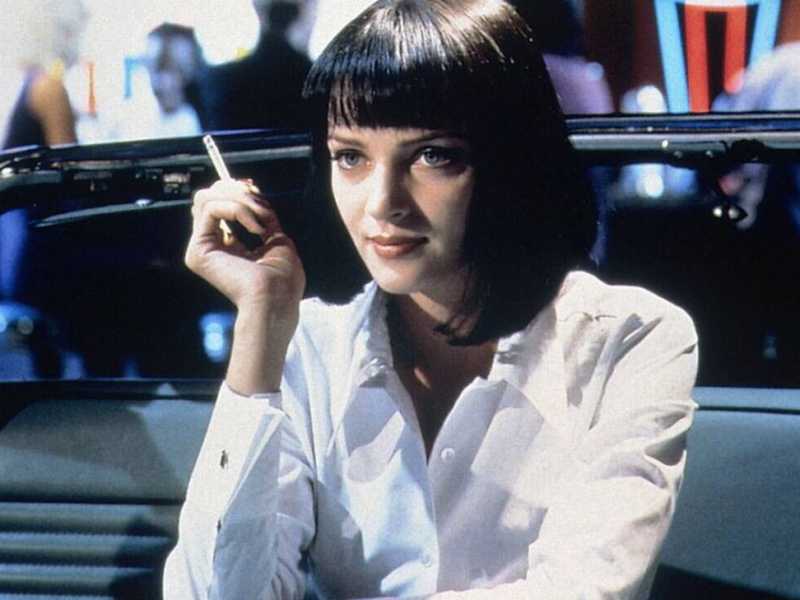Uma Thurman in "Pulp Fiction" <br />
