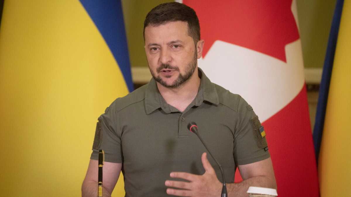Immagine di Zelensky sulla rivolta di Prigozhin: "La debolezza della Russia ora è evidente"