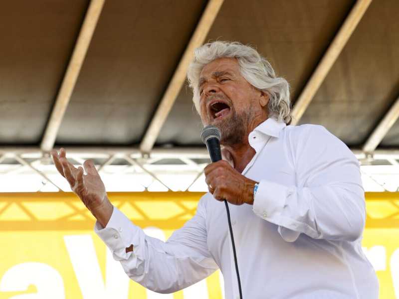 Beppe Grillo (Ansa)