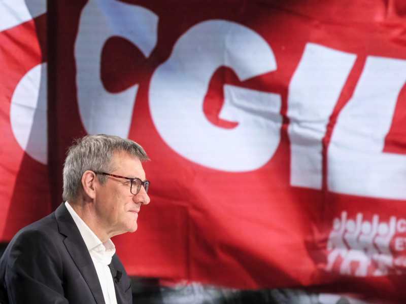 Maurizio Landini (LaPresse)