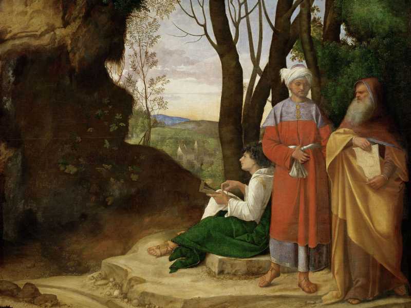 Tre filosofi, di Giorgione (Wikipedia)
