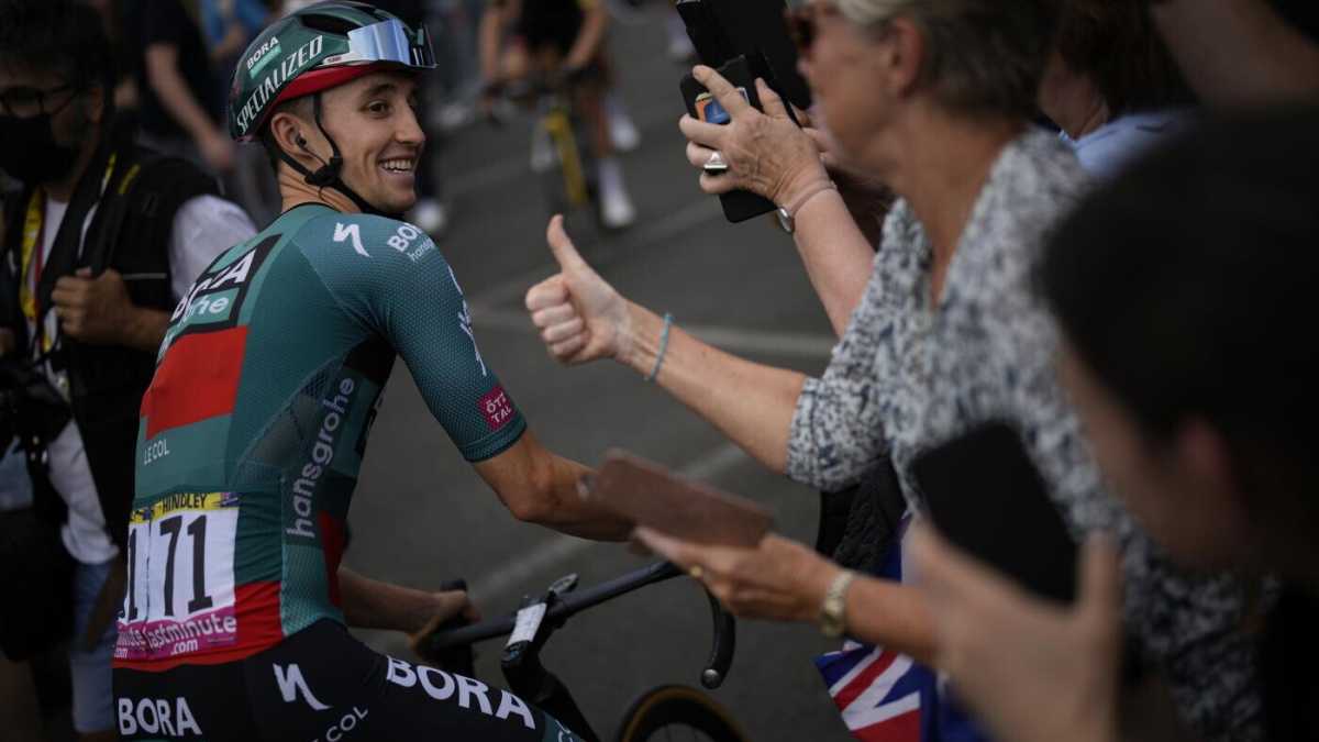 Immagine di Tour de France. Il colpo gobbo di Jay Hindley