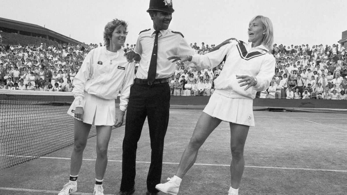 Immagine di Chris Evert e Martina Navratilova. Il tennis e la vita