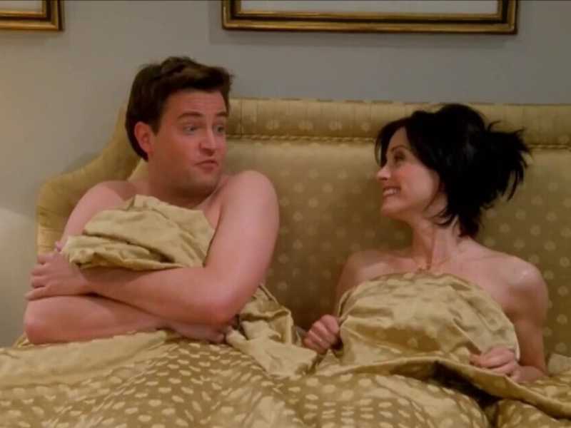 Una scena della serie tv Friends