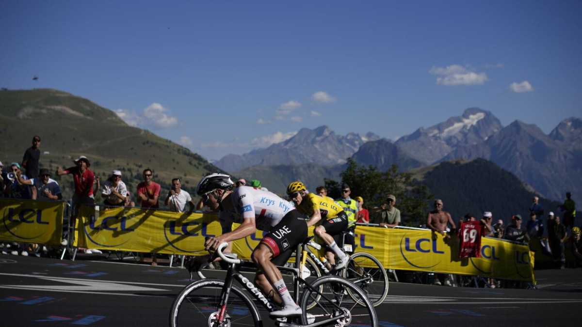Immagine di In montagna il Tour de France è un lungo viaggio geologico a pedali