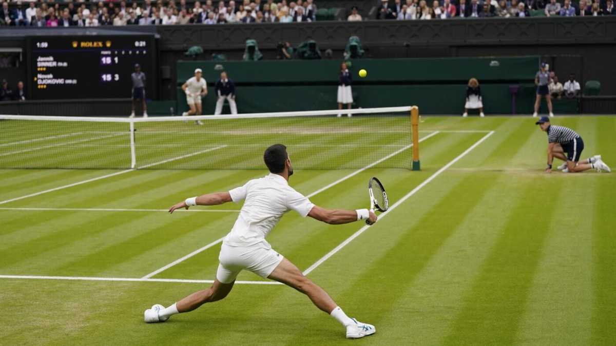 Immagine di Djokovic quasi infallibile, Sinner comunque da sballo. Lezioni di tennis per osservatori occasionali