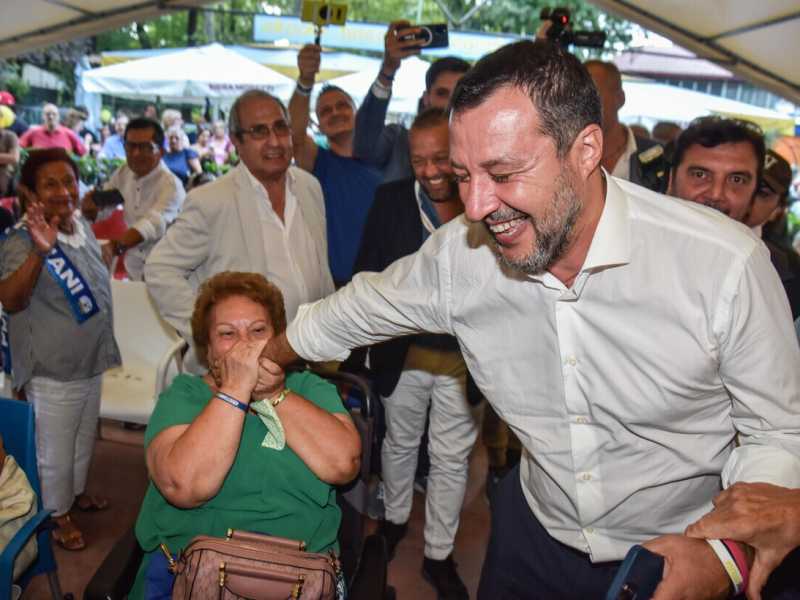 Matteo Salvini (Ansa)