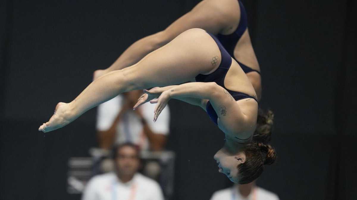 Immagine di Elena Bertocchi e Chiara Pellacani, la coppia di bronzo nei tuffi sincro che non si allena mai insieme