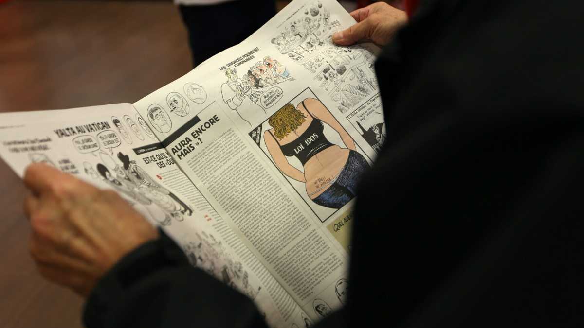 Immagine di La satira bella di Charlie Hebdo su Bolloré