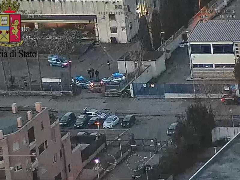Foto Ansa/Polizia di stato