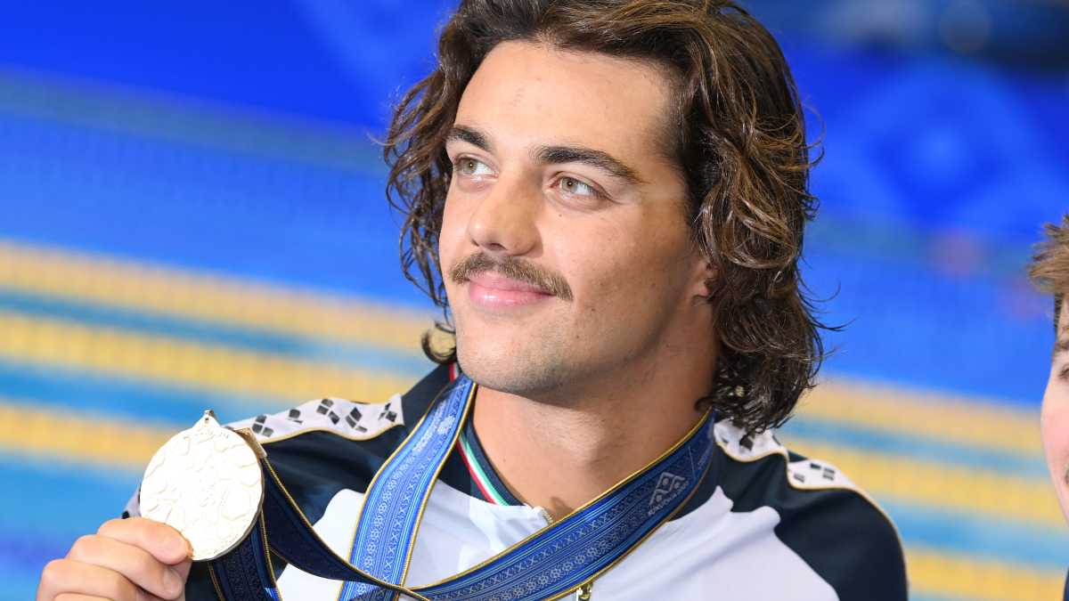 Immagine di Un delfino di nome Thomas Ceccon, medaglia d'oro in Giappone