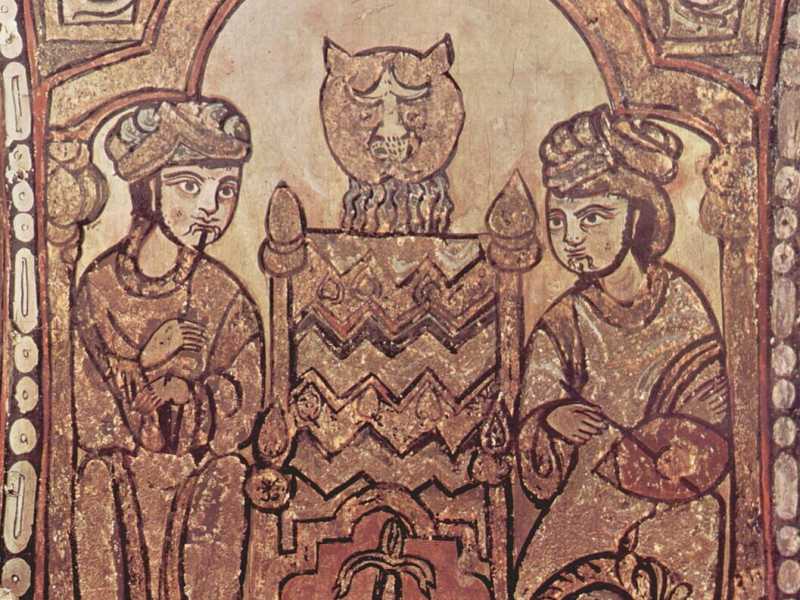 Pittore arabo, Cappella Palatina a Palermo (Wikipedia)&nbsp;<br />