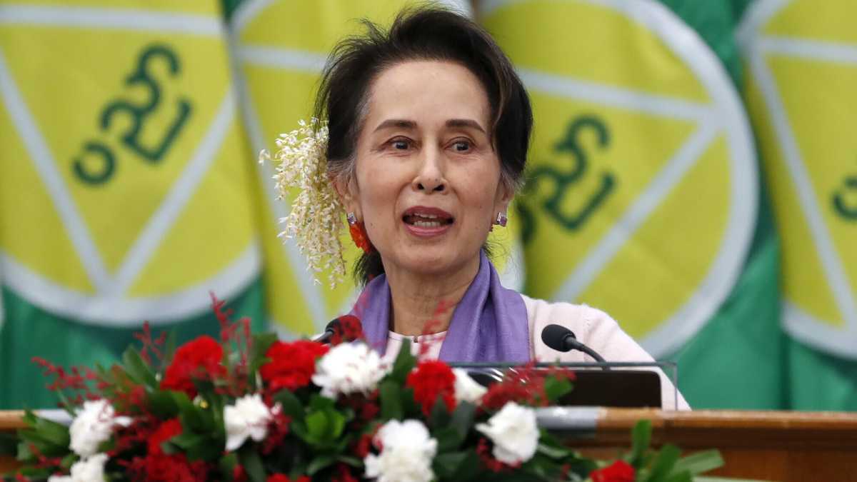 Immagine di Clemenza per la leader birmana Aung San Suu Kyi