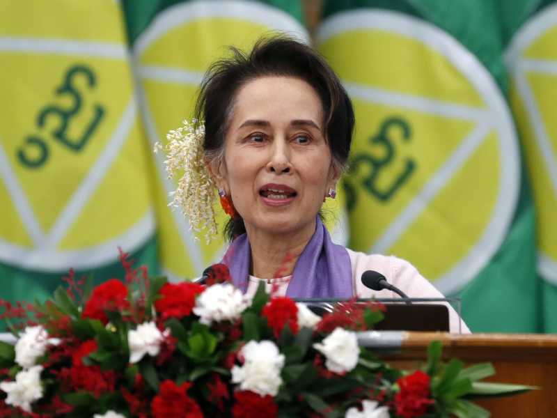 Clemenza per la leader birmana Aung San Suu Kyi